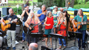 KirchzartenSession mit Musiker vom Zaun